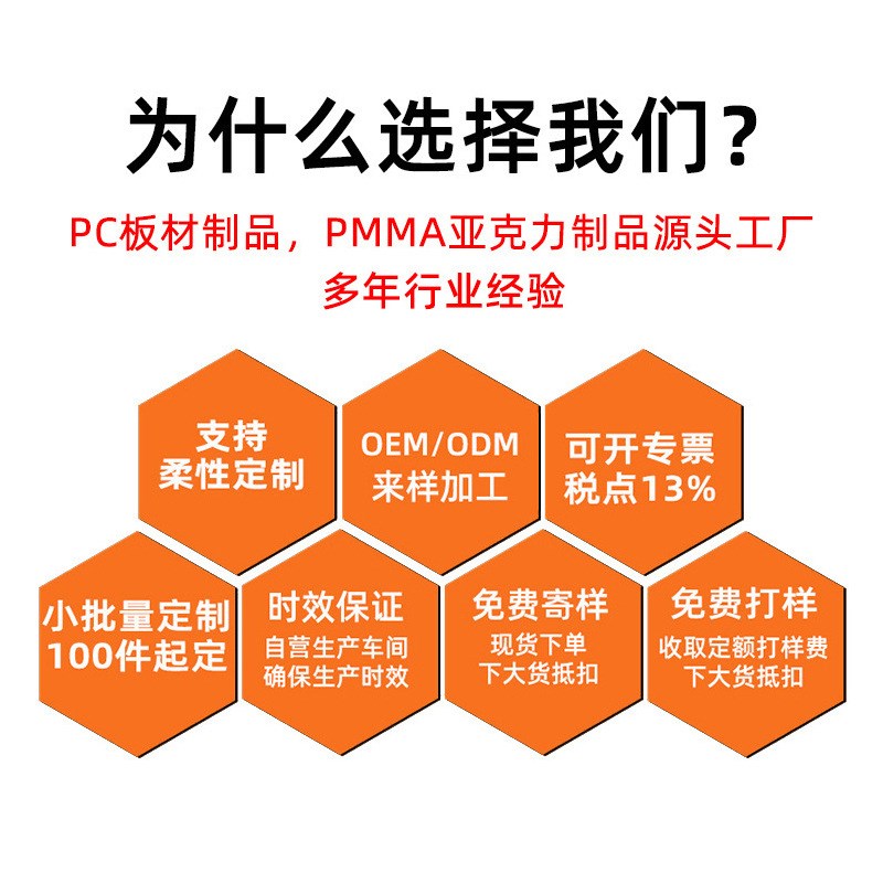 PC板加工粘贴折弯打孔5mm聚碳酸酯透明板材雕刻吸V塑热压五轴切割