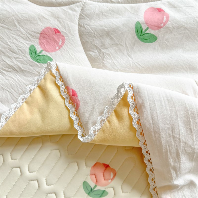 夏季水洗棉夏凉被可水洗春秋薄被子被芯儿童宿舍单双人夏被空调被