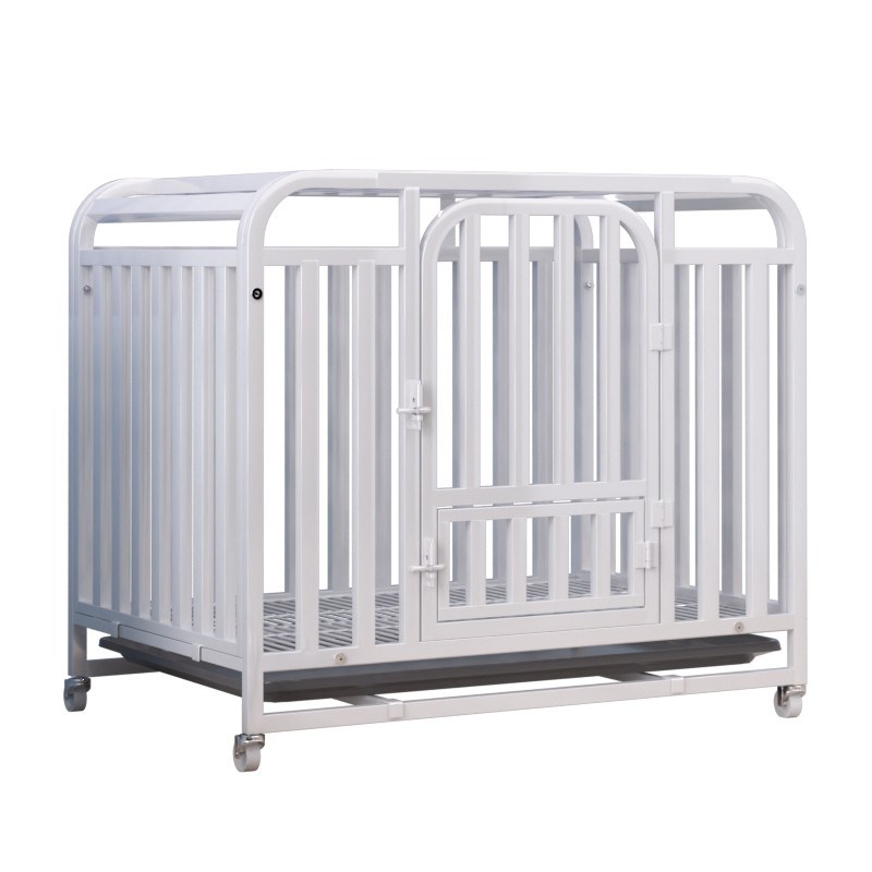 狗笼子中型犬狗笼全方管小型犬宠物笼带厕所分离大型犬粗室内家用