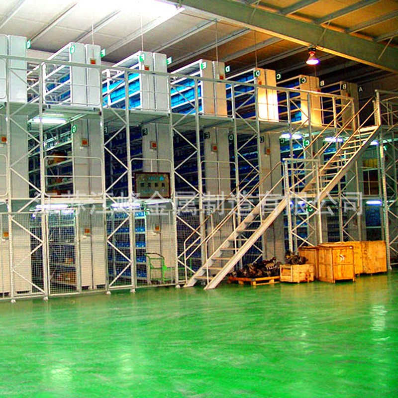 工业产区车间用阁楼式货架流利式仓储架抽屉模具式货架规格齐全