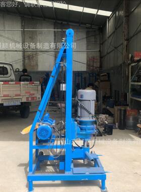 23KW电动打JS-3井机 家井用20V小全型打井机 农田灌溉自动升降钻