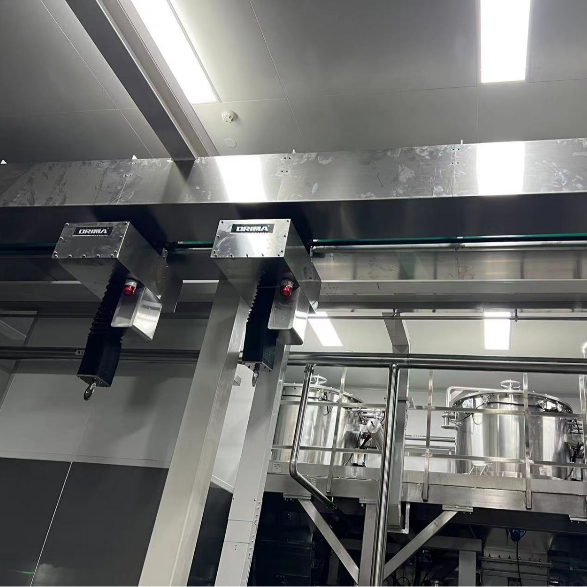 洁净室环链葫芦 无尘车间葫芦 锂电池制粉拆包用电动葫芦