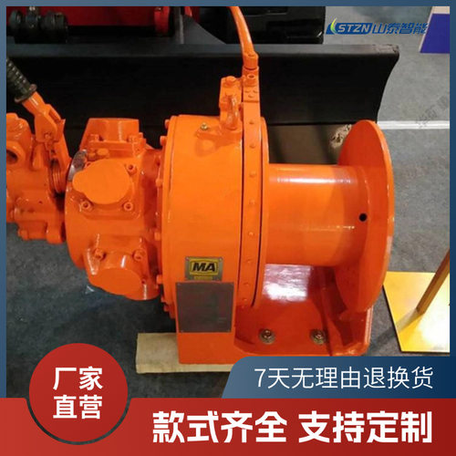 2T矿用气动绞车应用范围广5T船用绞车 JQH10*24双制动风动绞车