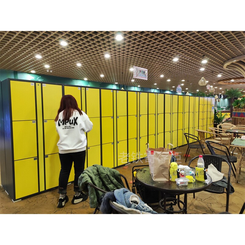 智能红外条码寄存柜/密码储物柜/滑雪场/煤矿智能虹膜识别更衣柜