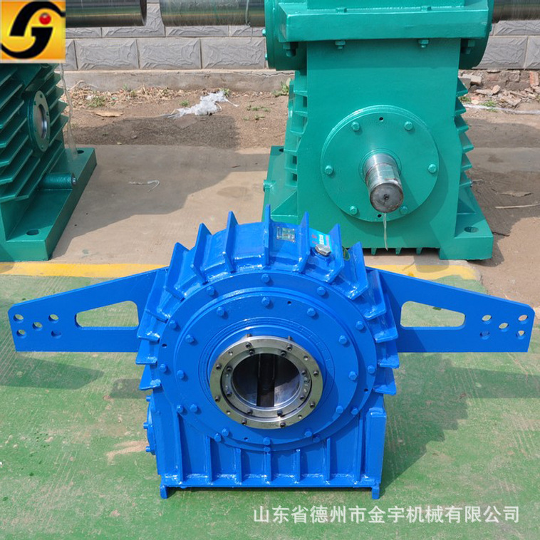 金宇传动船舶机械用大型蜗轮蜗杆减速机模数大头数多