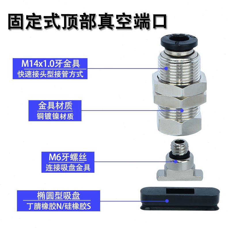 /3105-W/J//32真空吸盘型组件-d3020//4固定气-式顶部进椭圆8EU61
