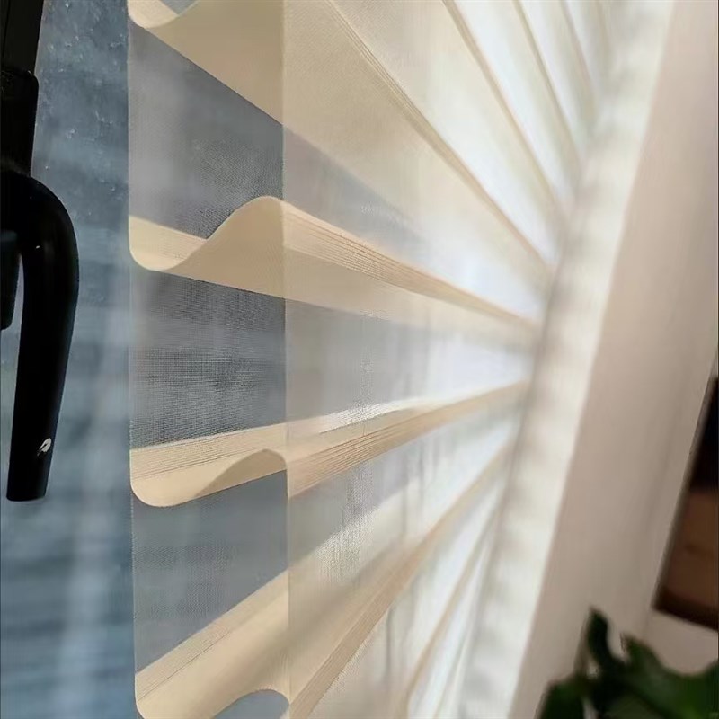 百叶窗手动电动香格里拉窗帘遮光卧室办公室浴室厨房防水飘窗上下