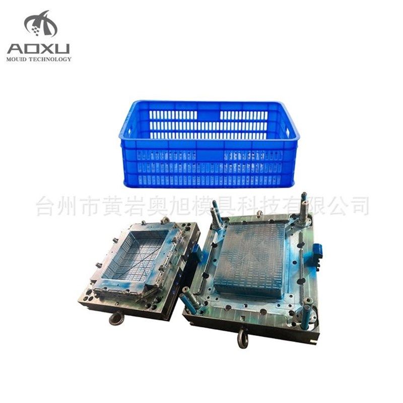 【奥旭模具】水果转运箱模具 塑料周转筐模具 注塑模具