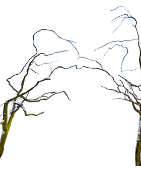 户外大型不锈钢树雕塑定制金属镂空抽象摆件小区公园景观售楼处