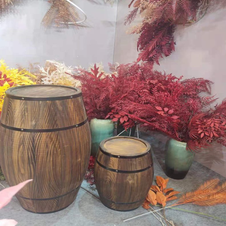 庄酒摆设实木红酒婚庆装饰桶质酒桶酒桶酒吧展会啤酒桶橡木桶道具