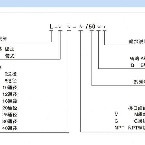 O E /50B50/LB-节流阀AB2/--G6L50B LYG1H/-B50L6G18L0G150/-G