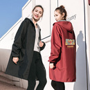 冬季 围裙厨房家务加厚长绒耐脏防寒防水保暖工作服罩衣女防磨耐用