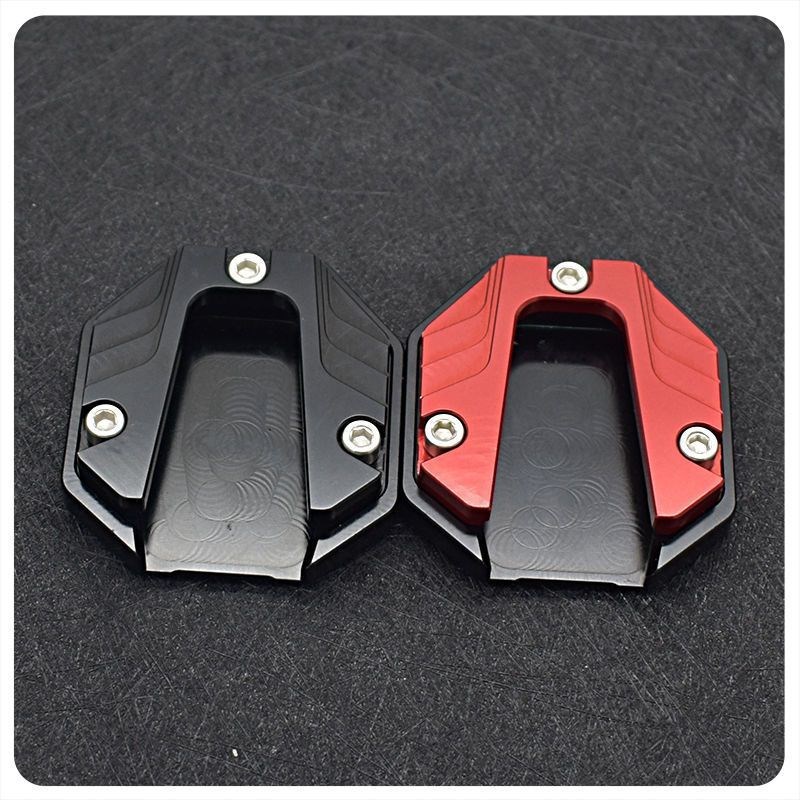 【下单立减50】【摩托车脚撑底座】改装加宽电动车踏板 边撑加厚