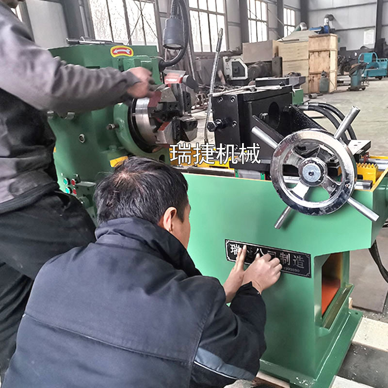 50型镀锌管开牙机消防管钢管套扣机电动螺栓套丝机瑞捷套丝机厂家