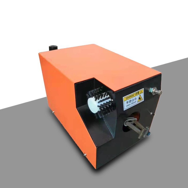 屏蔽线编织线缠绕线耳机线全自动刷线扭线机 线束加工设备