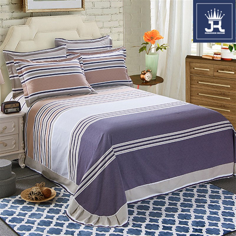 加厚纯棉床单单人学生小床1.2 1.5 1.8 2.0x2.2米床磨毛全棉秋冬