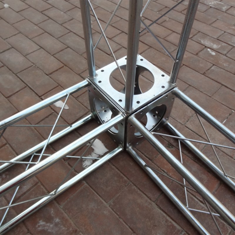 桁架 舞台 行架 背景墙 展会搭建 广告背景架 圆管镀锌桁架 立牌