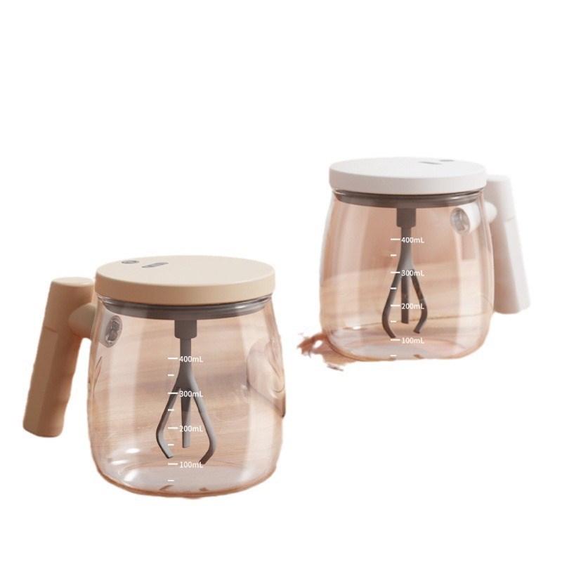 [下单立减50]全自动搅拌杯电动咖啡杯豆浆摇摇杯玻璃杯子便携式