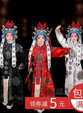 戏曲服装 京剧i大武生儿童花剑衣 团花箭衣 古装将军武将 小孩戏