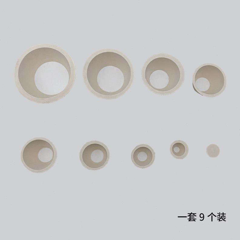 瓶密封圈垫布塞套氏孔塞托套成锥形漏斗塞抽橡胶圆形滤空心实验室