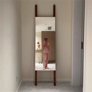 白腊实木网红艺术入户立式 饰全T身试衣穿衣镜 落地家用简约现代装