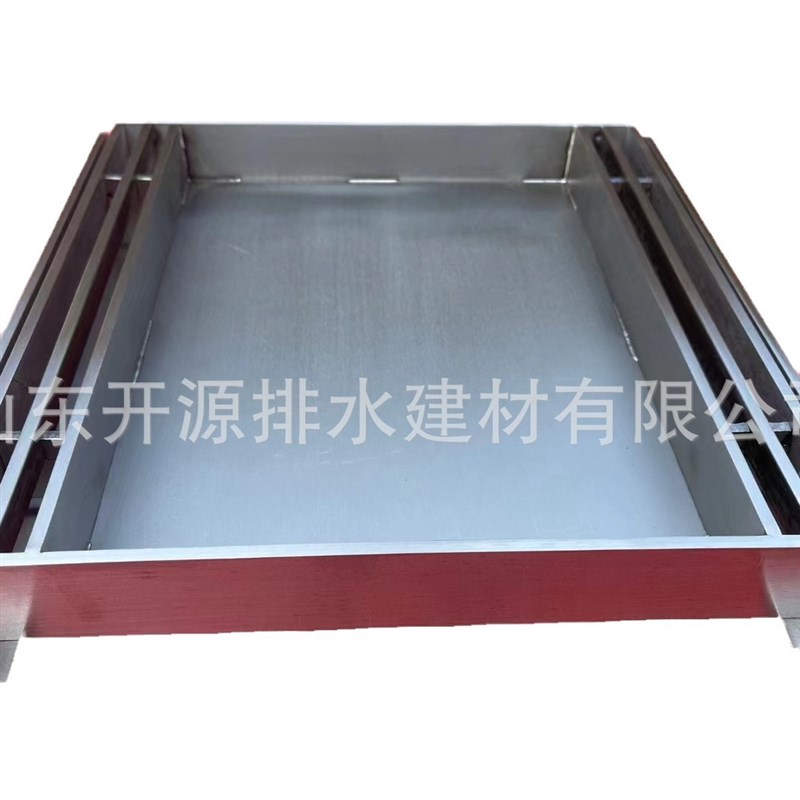 定制不锈钢线性排水沟 花园隐藏式地沟盖板缝隙式下水道沟槽盖板