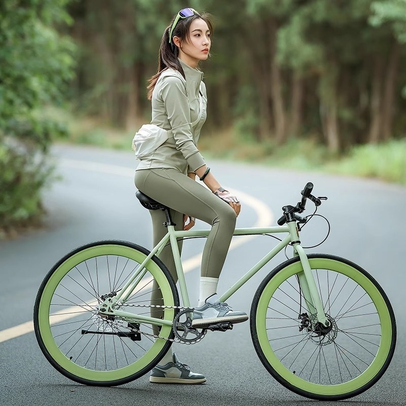 公路自行车女款青少年成人碟煞新款变速男女登山车单车赛车超轻