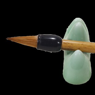 四宝草堂扶光望舒蒜头纯狼毛笔肚饱满峰正线条厚书钟繇一路画没骨