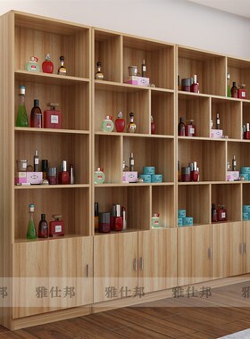 化妆品展示柜美容美发店护肤品展柜可加灯美甲店饰品货Z柜超市货