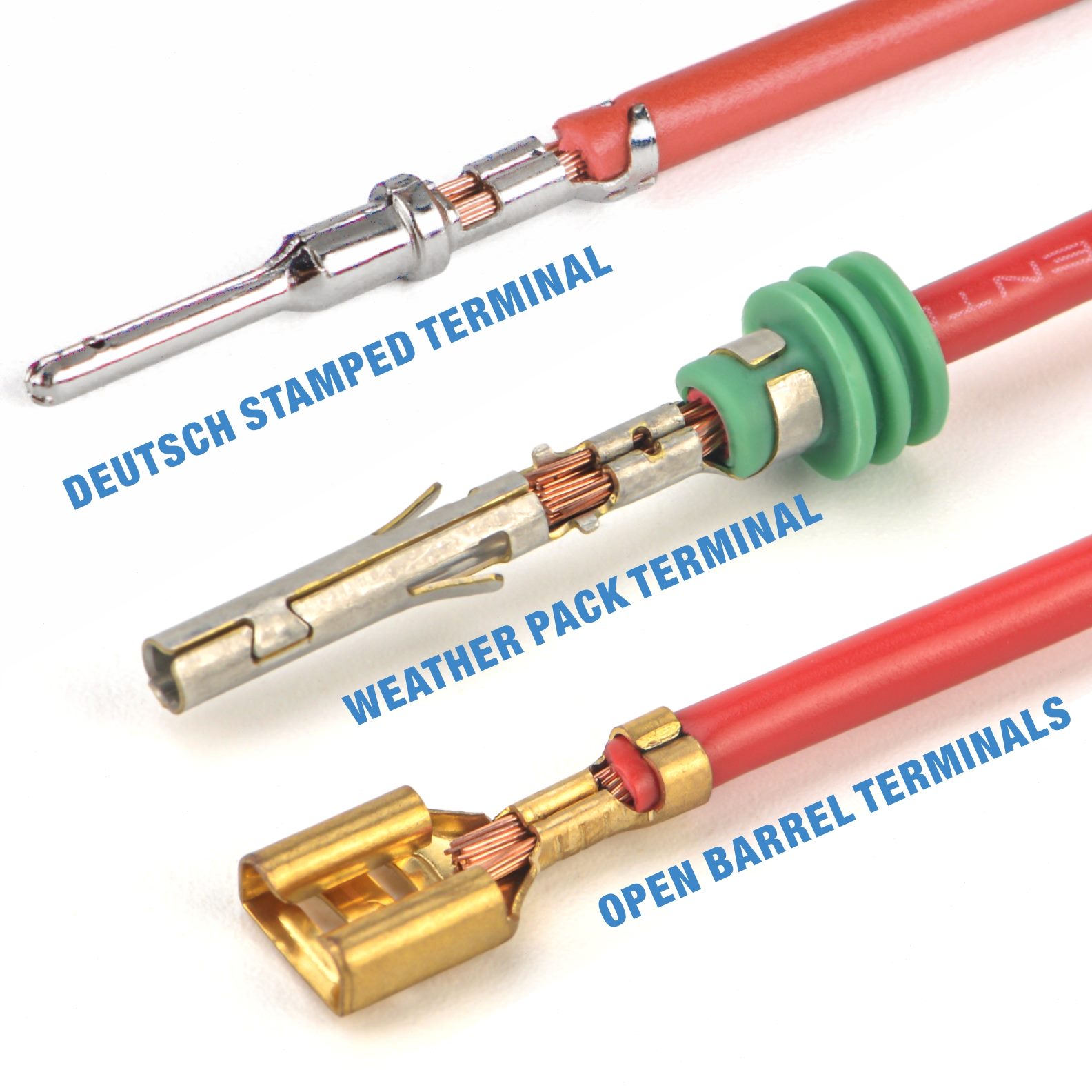 TAMP公母汽车压线钳接插件连接器防水多功能H速接线端子线插头ID