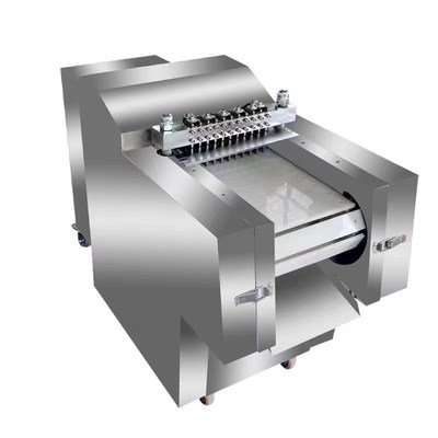 切鸡块机食堂饭店全自动鲜鸡鸭鹅排骨猪蹄切块机商用剁块机砍块机