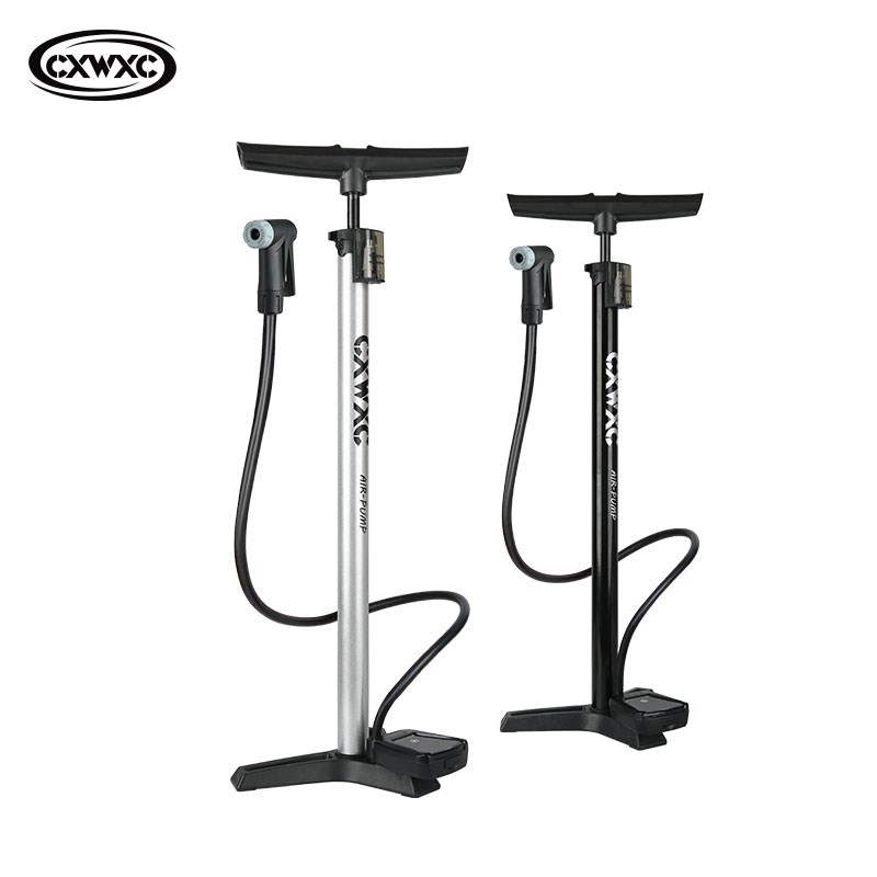 CXWXC自行车打气筒电子气压表家用立式落地公路山地电动摩托汽车