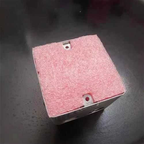 穿筋盒填充泡沫堵86底盒泡沫块预埋盒模块剪力墙暗盒接线盒封堵