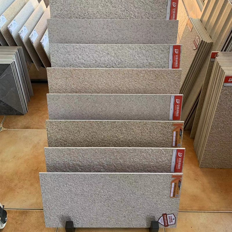 瓷砖展示架 800瓷砖展架300600木地板石材落地式展架木板玻璃插架