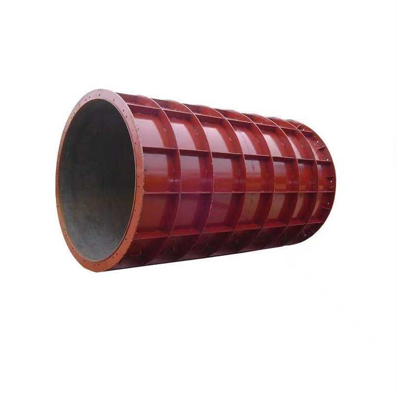 圆柱钢模板建筑工程桥梁施工异型钢检查井模具圆型柱子混泥土浇筑