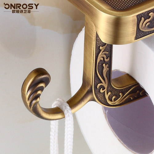 仿古雕花免打孔手机纸巾架卷纸架手纸架厕纸盒厕所卫生间纸巾盒