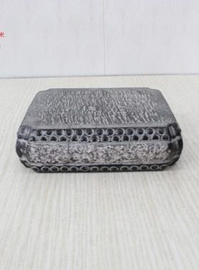 山西桌面摆件11厘米方形鼓一对