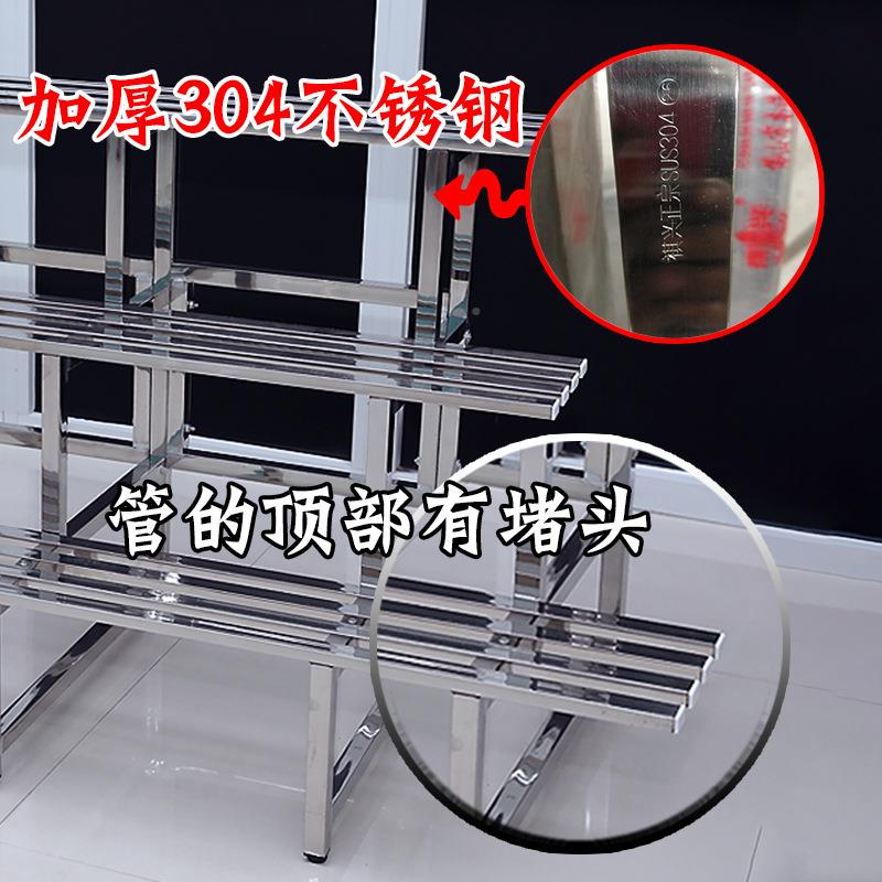 304不锈多985钢花架多层阳台花卉架子室内户腐外肉阶梯绿植花盆防