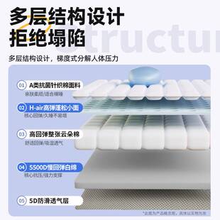 乳胶床垫软垫学生宿舍海绵垫租房卧室榻榻米可折叠单人垫被ww