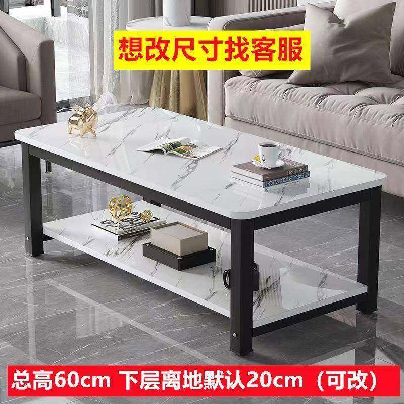 dpp层茶仿客厅家HNB用小户型大理石茶台几出租房阳单台茶桌双层茶