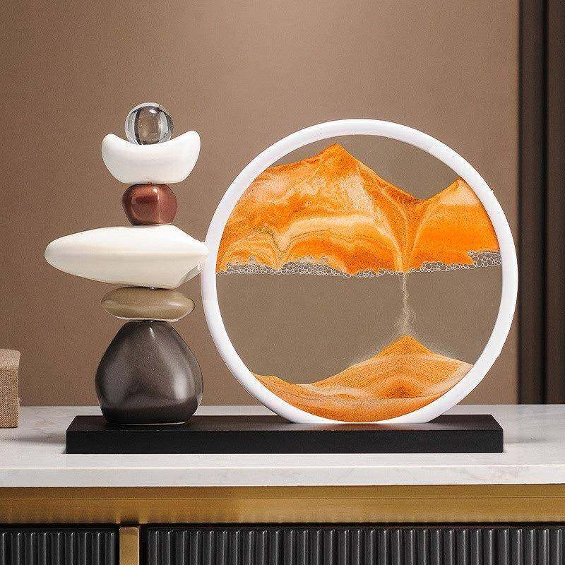 【热销新房款美空间】流沙化画摆件酒办公室书客10274407厅柜电视,家居饰品,落地摆件,淘宝优惠券,粉丝福利购,淘宝优惠卷