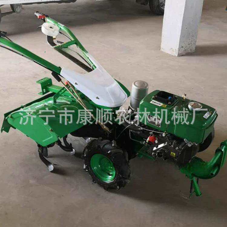 康顺自走式微耕机价格 小型除草柴油旋耕机 开沟除草旋耕机型号