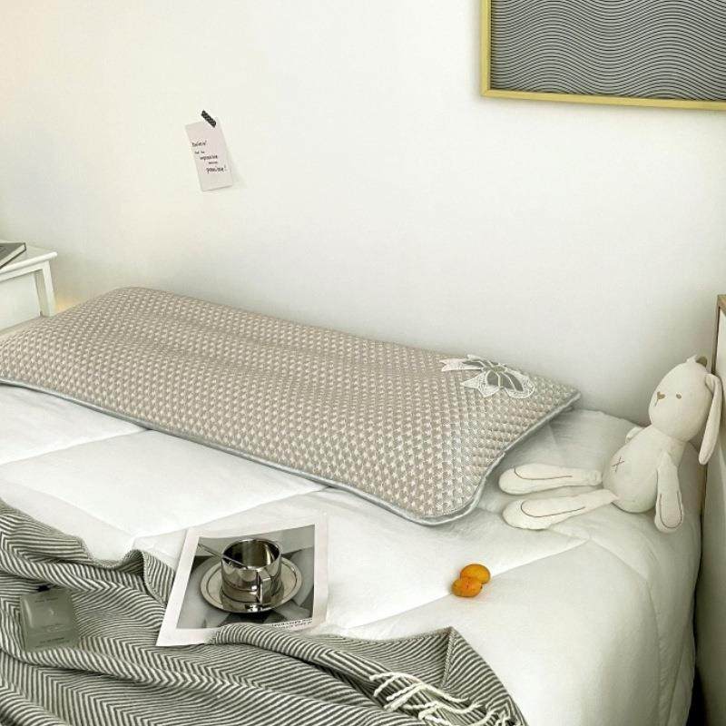 61K3豆豆蝴蝶枕TLT结长枕套双人季头套1.5m成夏人加长冰款1.2米1.