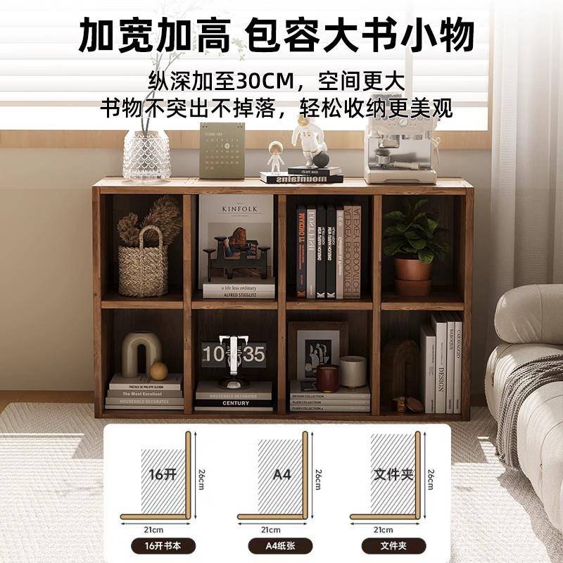 见详情家用客厅置物童柜儿组合柜柜展书示柜收纳子柜落地书架自格