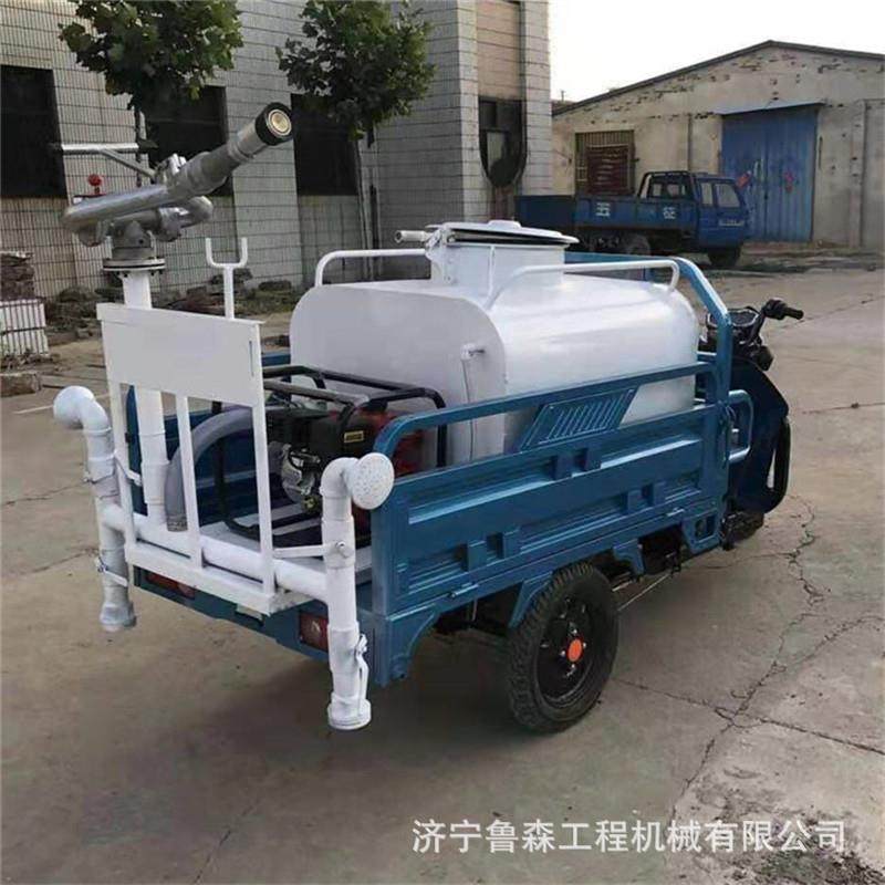 电动三轮无品牌/雾炮洒水车电三轮洒动车抑尘柴三油轮水洒水车