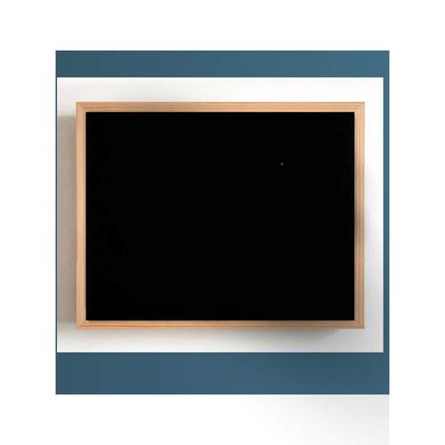 OFD留言板F766JHJJ磁吸黑板装饰可翻遮挡电表箱挂画免打孔9实木框