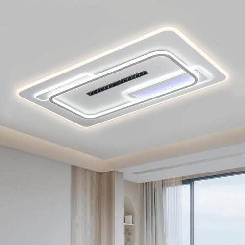 离线语音48客厅灯202新款现全代简山约LED吸顶灯中灯具屋4组合套