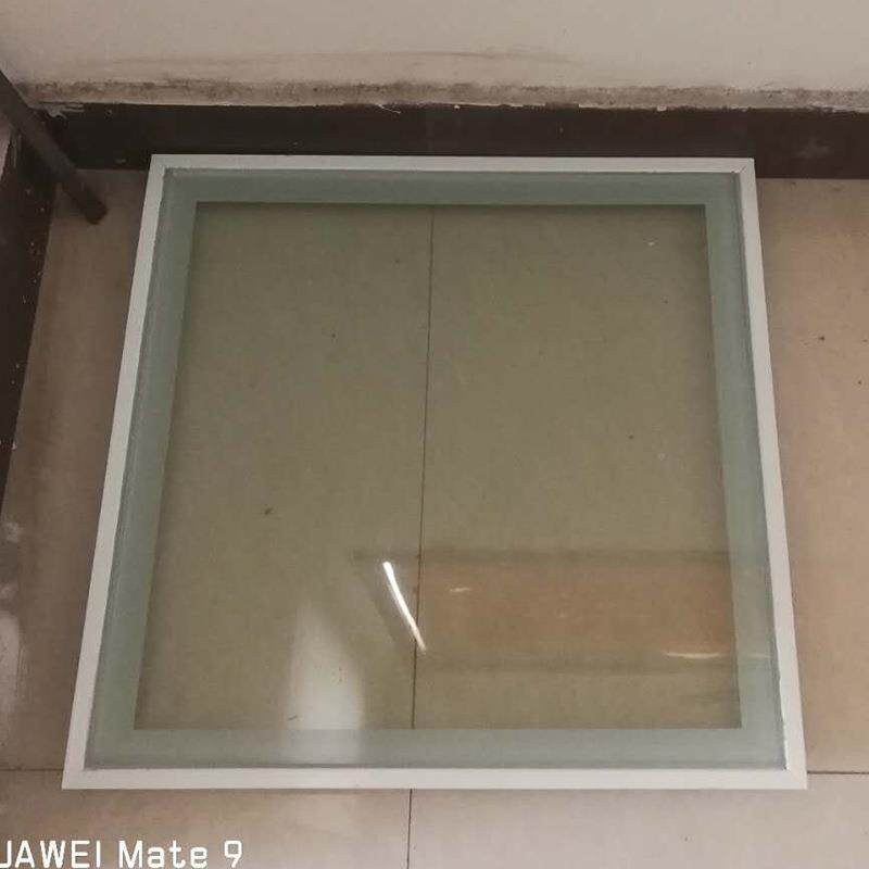 透玻璃空46板活动网明络多规格观光防静电高架玻璃检地查架窗地板