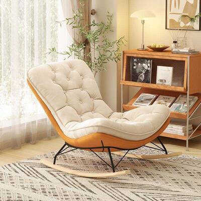 3654摇椅轻奢阳逍台大遥椅子家用休闲人躺椅单人沙发客厅摇躺椅懒