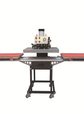 气下滑分热离DC-FL608双工位服装印花热转印压机烫动画机烫钻60机